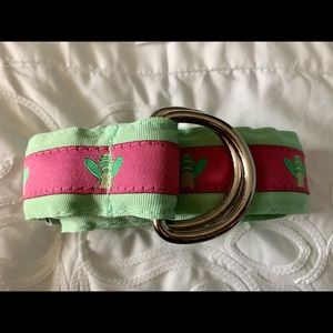Lilly Pulitzer ribbon belt